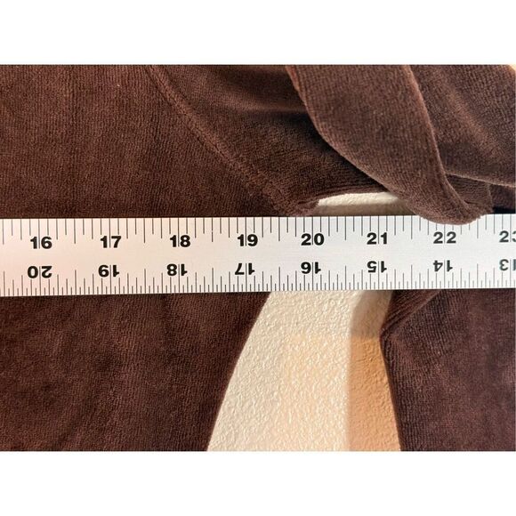 Vintage Eddie Bauer Brown Long Sleeve Dress with Pockets Small/Petite Women's - Picture 9 of 9